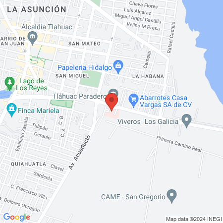 Hospital Materno Infantil Tláhuac map