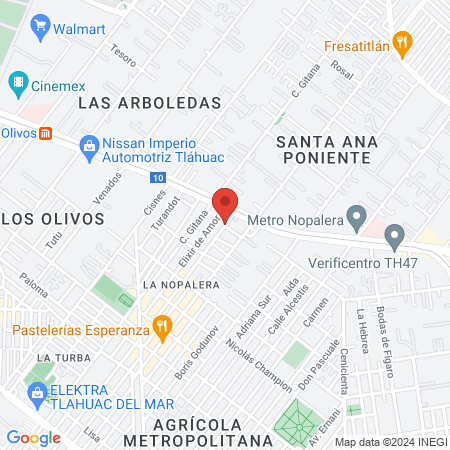 Mi Consultorio Tláhuac Nopalera map