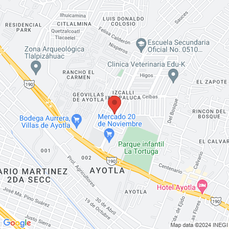 Peluquería Scissors map