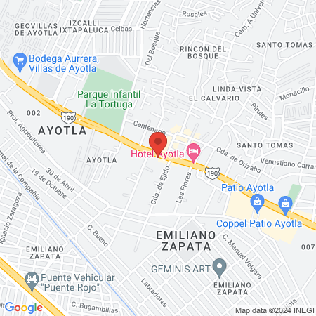 CardioLife Ayotla map