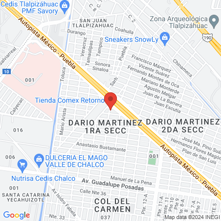 Consultorio médico map