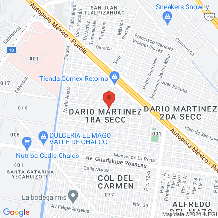 Consultorio Podológico y atención a domicilio map
