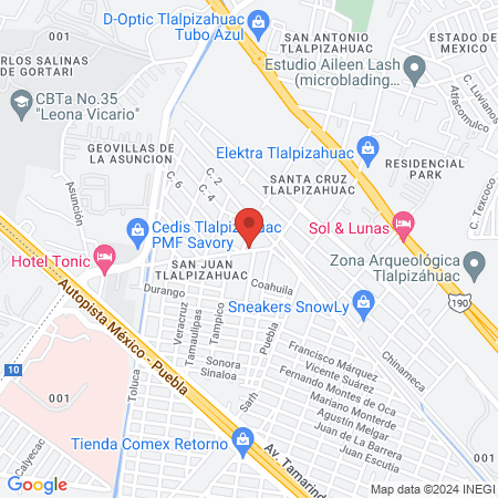 POLIMEDICA QUIRURGICA MATERNO-INFANTIL map