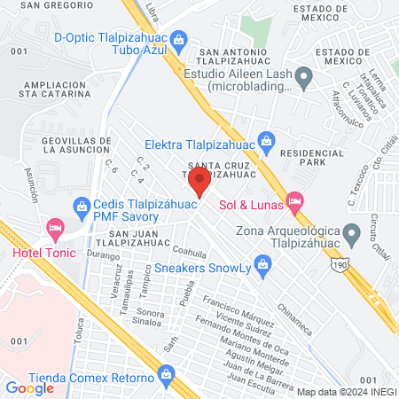 Consultorio Médico Espíritu Santo map