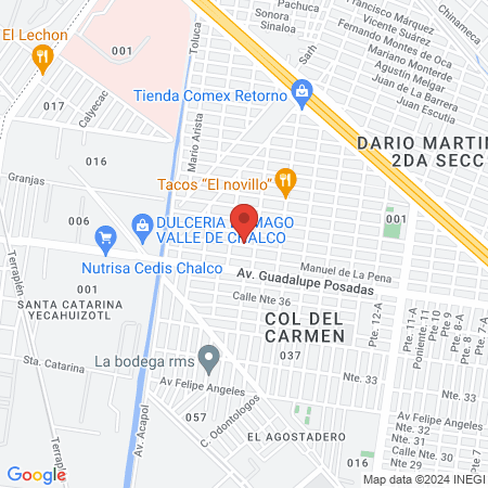 Veterinaria Michun map