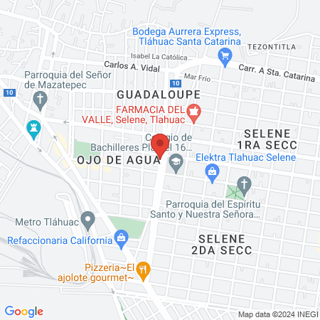 Dr. Cesar Efren Fragoso Covarrubias, Dermatólogo Tláhuac map
