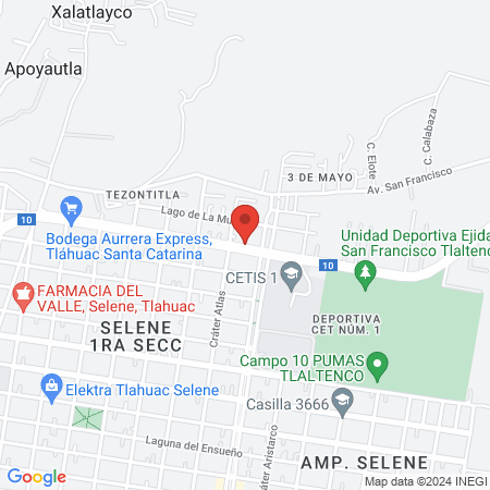 Clínica Veterinaria Mixi-Peek´ map