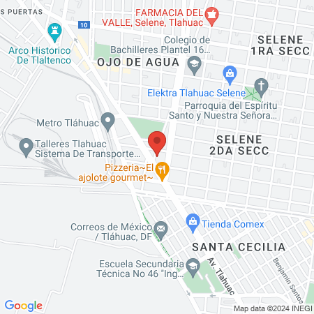 VETERINARIA EL DRAGON map