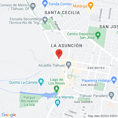 Estudio de uñas artesanales "Leticia Gámez" map