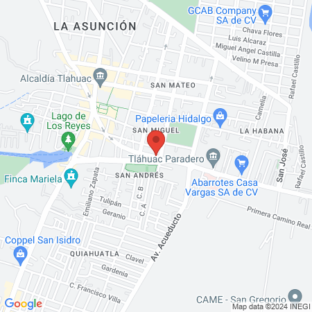 Infame's peluquería & salón map