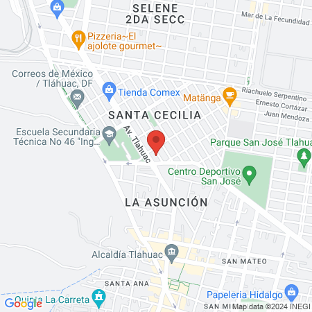 Guadalupe Villafaña Núñez Médico General Gustavo A. Madero map