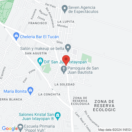 Glasur cursos y aplicación de uñas en Tláhuac map