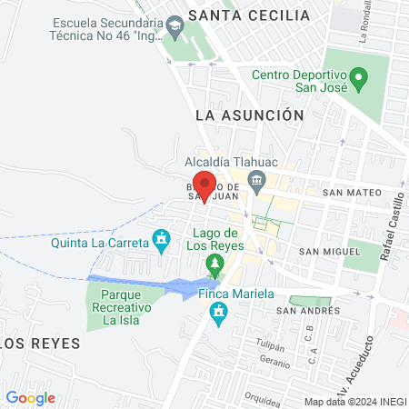 Consultorio dental Odonteden map