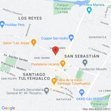 Veterinaria san isidro map