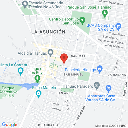 SERVICIO MEDICO DENTAL map