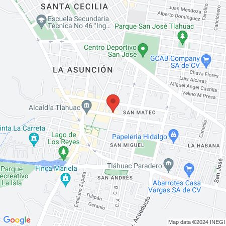 Estética Unisex map