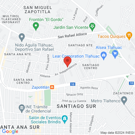 CONSULTORIO DENTAL Trebol map