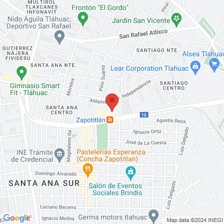 Dr. Leonel Neaves Ramírez map