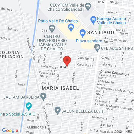 Latinus Fitness Valle map