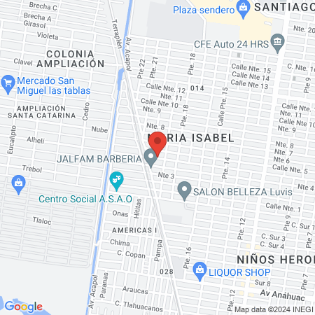 Consultorio Dental Mi Sonrisa map