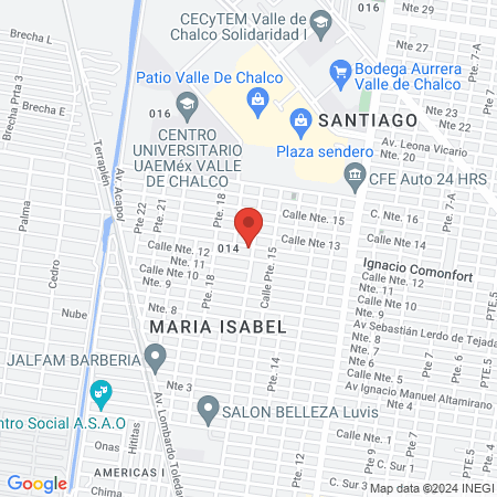 Consultorio medico G.I maria isbel map