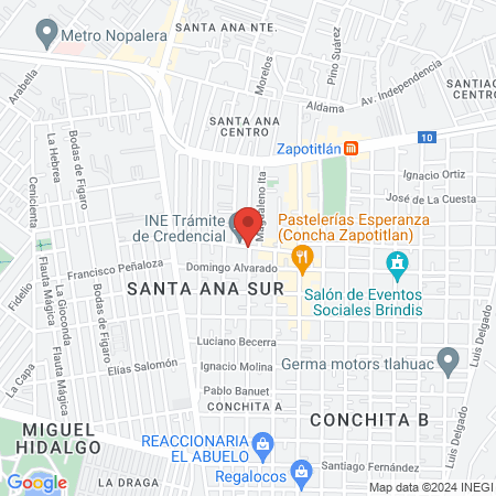 Joe Diablo Barber Shop map