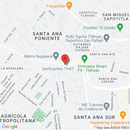 Barber shop Victor's map