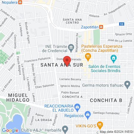 Energym Tláhuac map