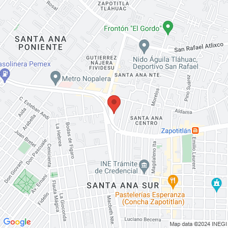 CÓNSULTORIO DENTAL MEXIDENTAL map