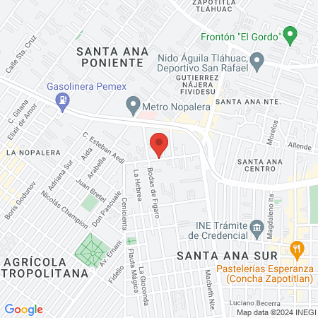 Consultorio de los Ángeles map