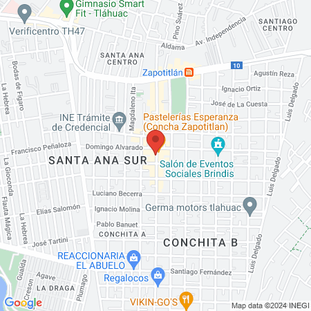 Ladies Barber Beto map