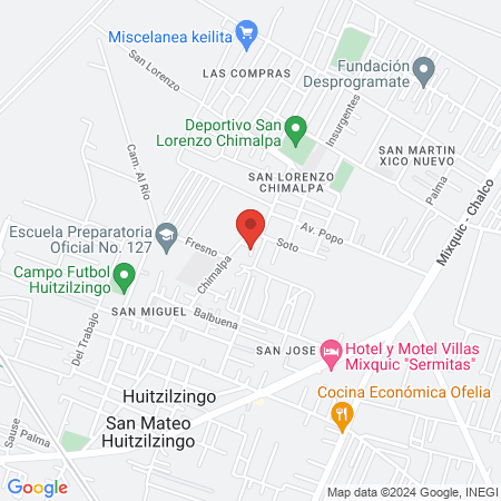 Peluqueria Mago map