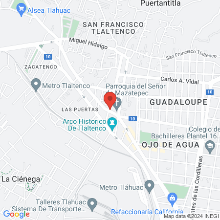 Consultorio dental map