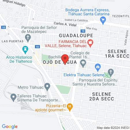 LA CHULERIA. Salón de belleza map