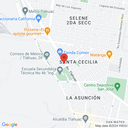 Jose Manuel Roque Pineda Cirujano General Tláhuac map