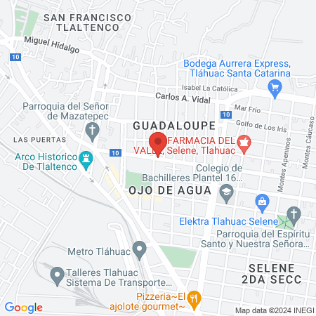 ESTETICA DE ALIX map