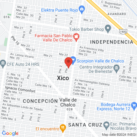 Estetica y barberia vianey map