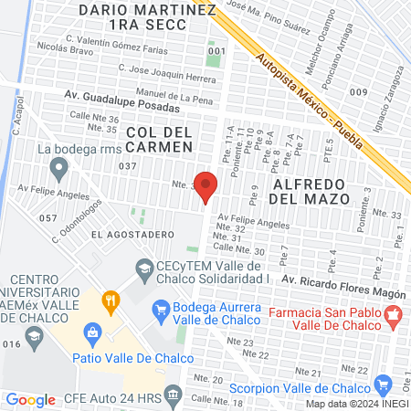 Especialidades Odontologicas map