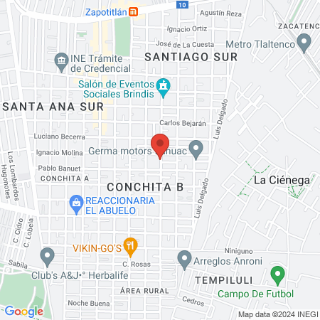 Salón de belleza Grimaldi Profesional map