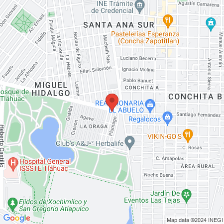 Salon De Belleza y Barbería "Mujer Bonita" map