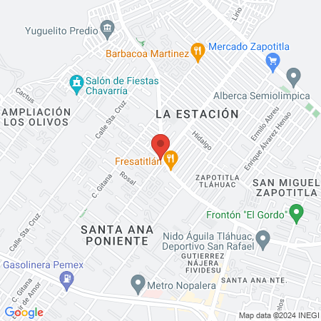 Consultorio dental cristo map