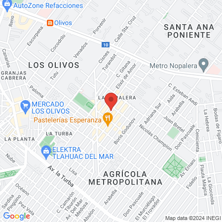 Barberia Oasis by Rey Barbas map