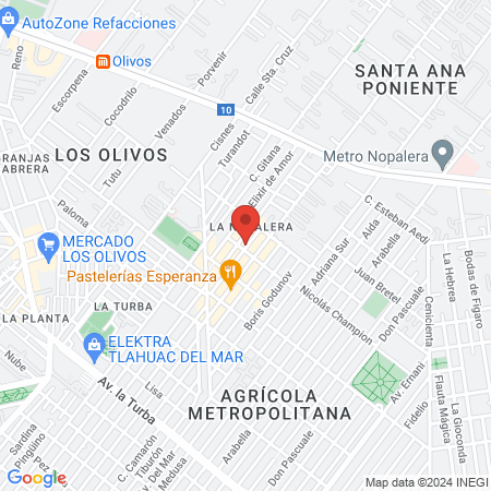 Consultorio Dental Del Valle map