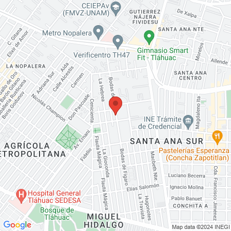 Consultorio dental del Cirujano dentista Manuel Rojo map