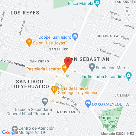 Dental Clinic Tulyehualco map