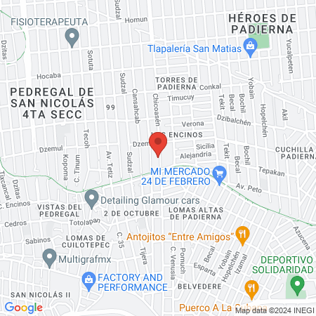 Pink Palace Nail Salon map