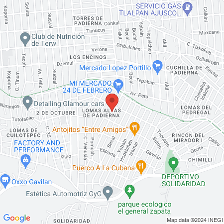 Estetica Stylos map