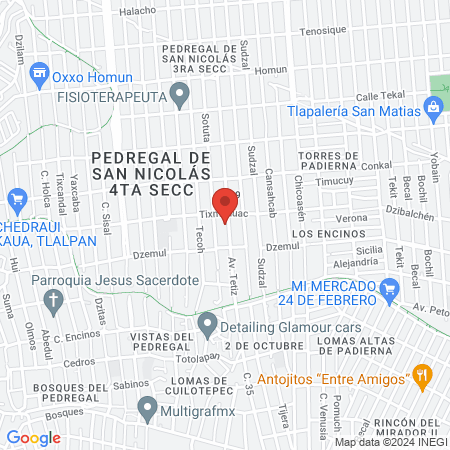 Estética Rebeca map