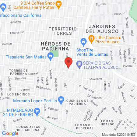 Spa Le Petite Belle map