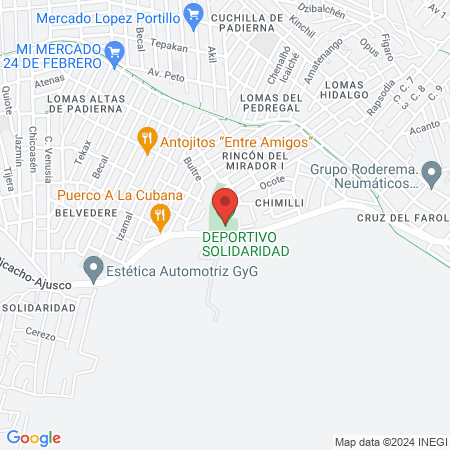 DEPORTIVO SOLIDARIDAD map